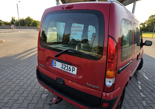 Renault Kangoo cena 9900 przebieg: 204369, rok produkcji 2006 z Dobre Miasto małe 172